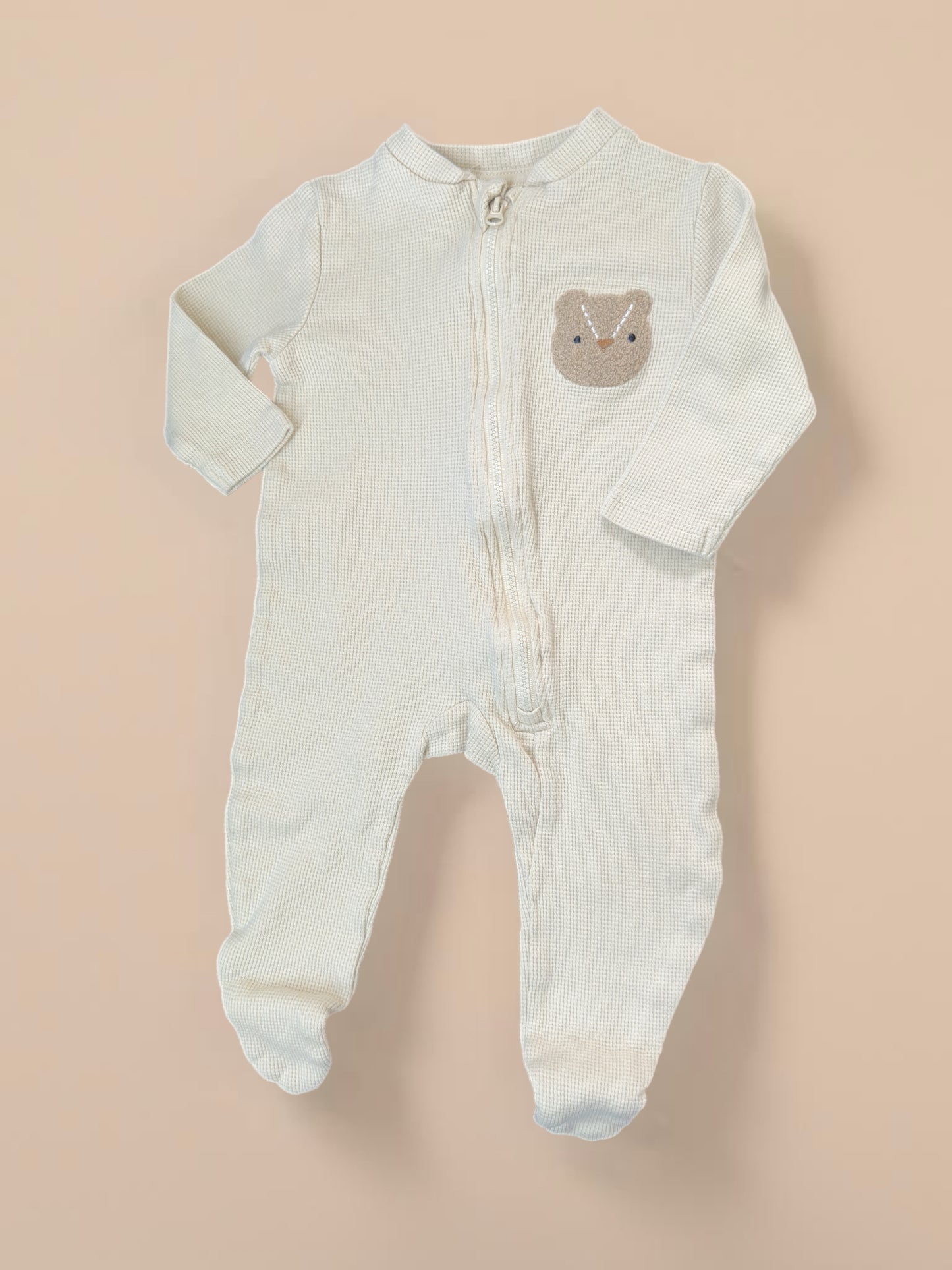 0-3M zip neutral bear sleeper