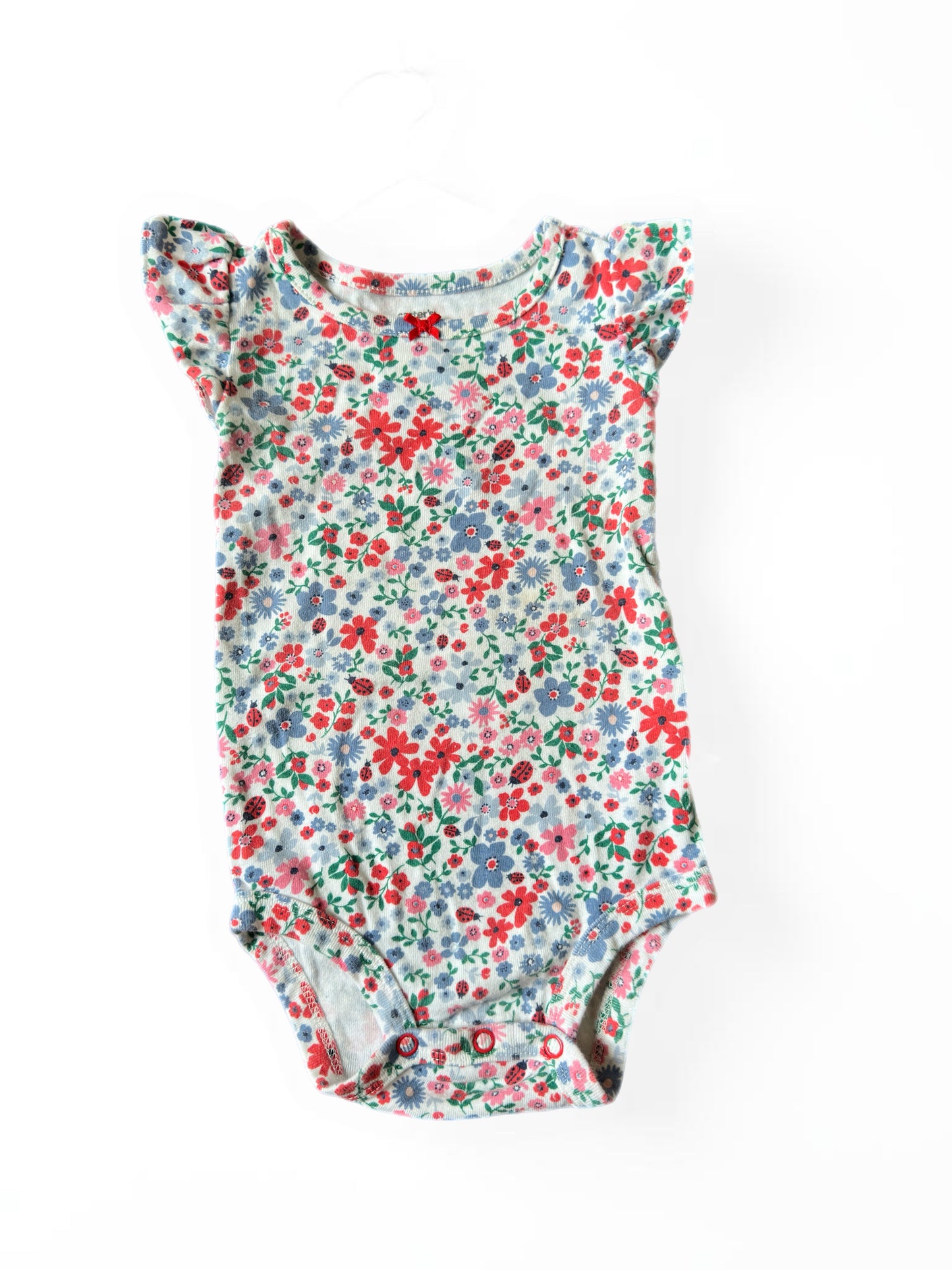 9-12M Flower Bodysuit