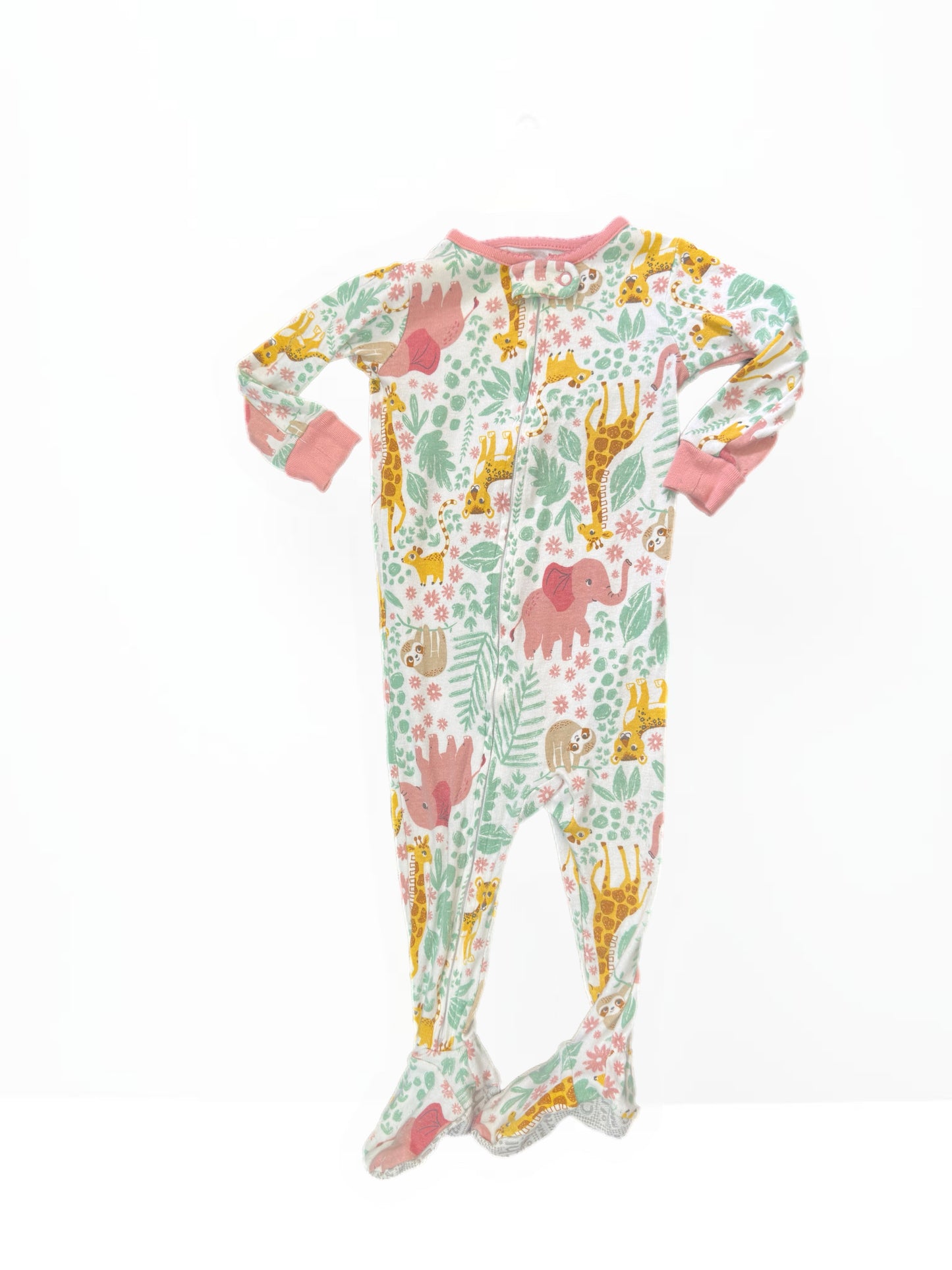 12-18M cute animal pastel sleepwear