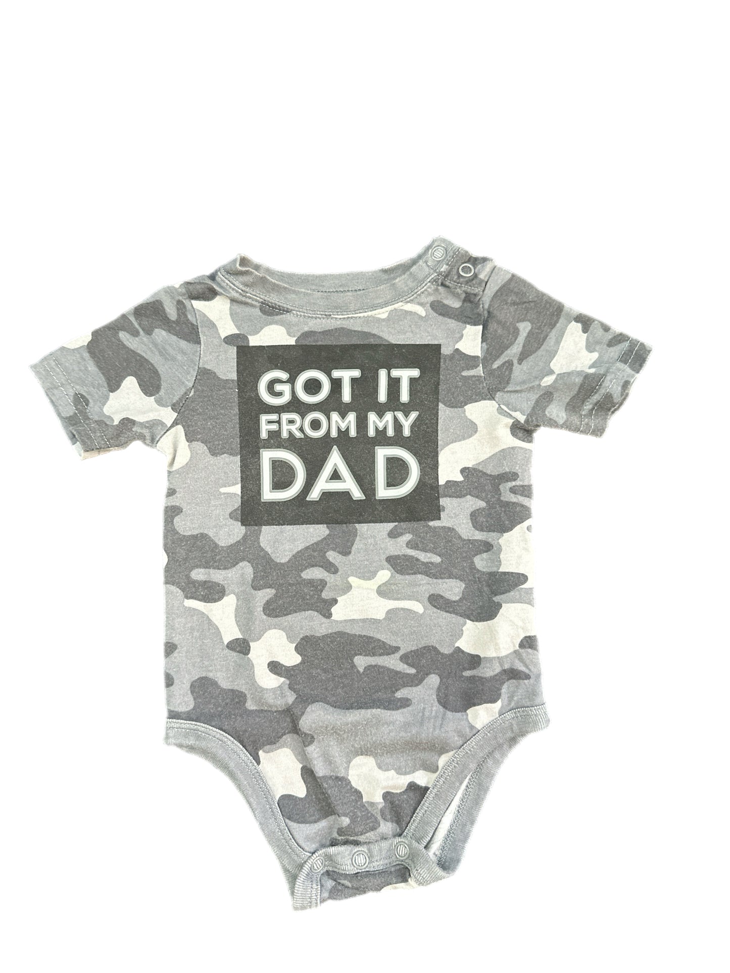 6-9M Daddy's baby Bodysuit