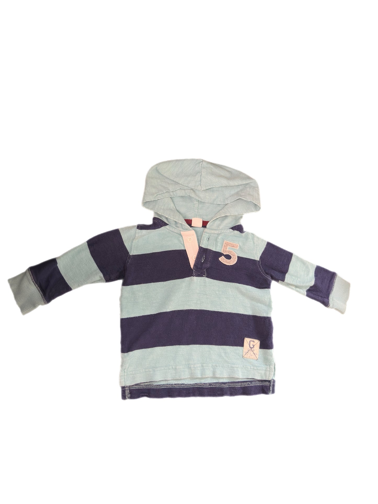 18-24M boys Warm shirt with cap