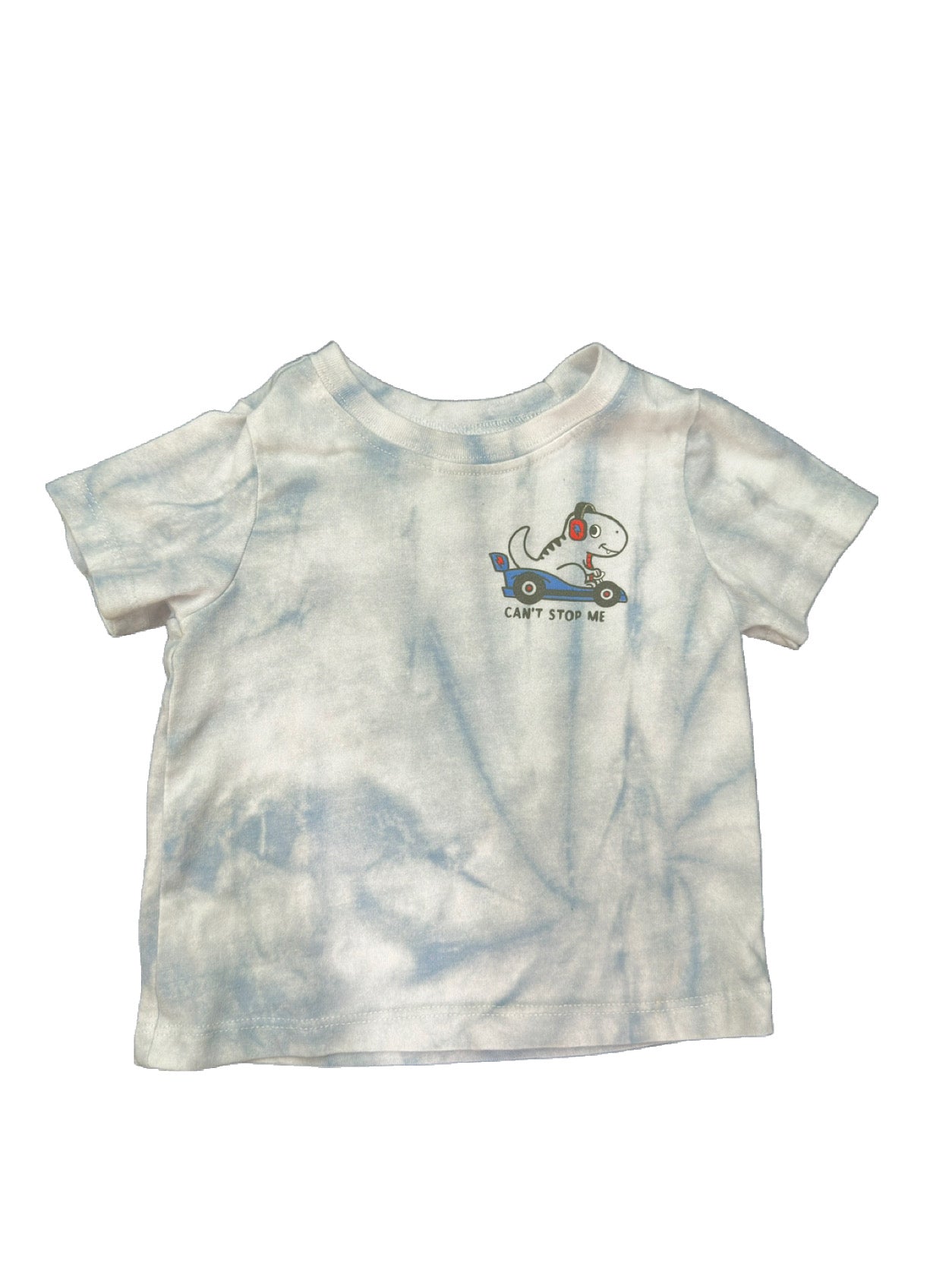 6-9M Fun shirt " Can't stop me"