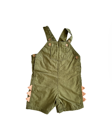 9-12M Dinosaur Overall
