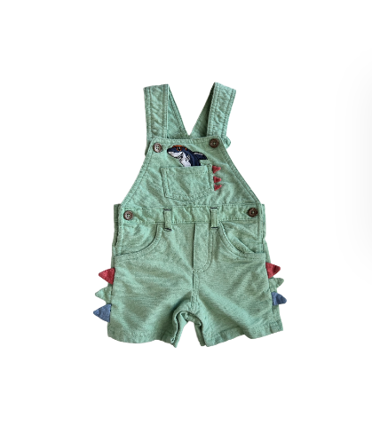 9-12M Shark Pastel Overall