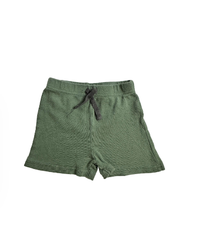 9-12M green short