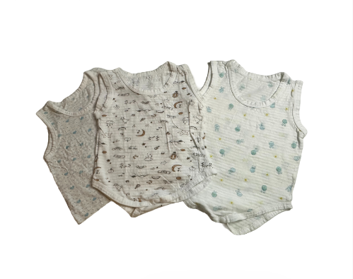 9-12M Light sleeveless shirt