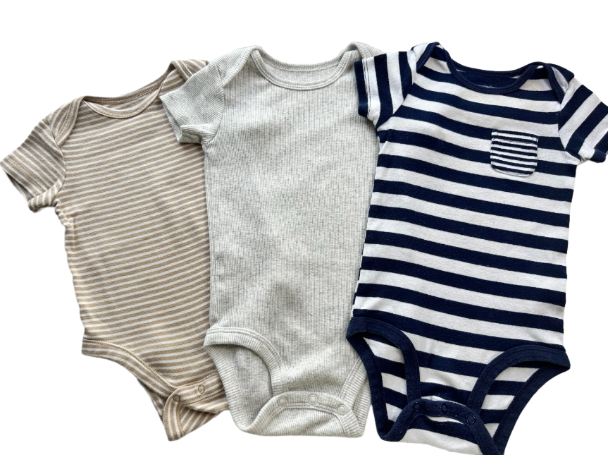 6-9M Pack of 3 Onesies/Bodysuit
