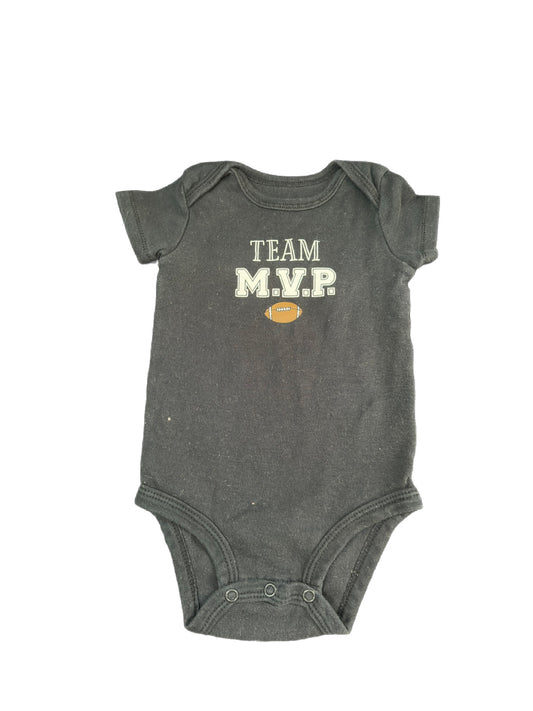 3-6M Baseball Bodysuit