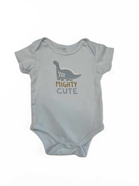 0-3M mighty cute onesie