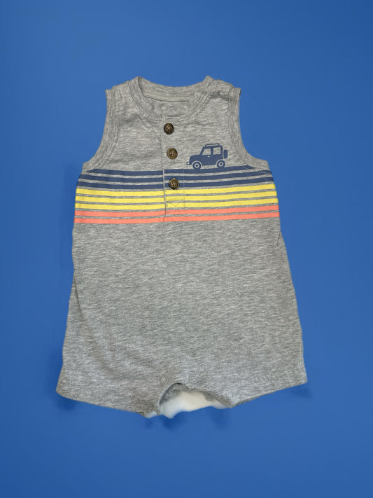 0-3M  sleeveless one piece