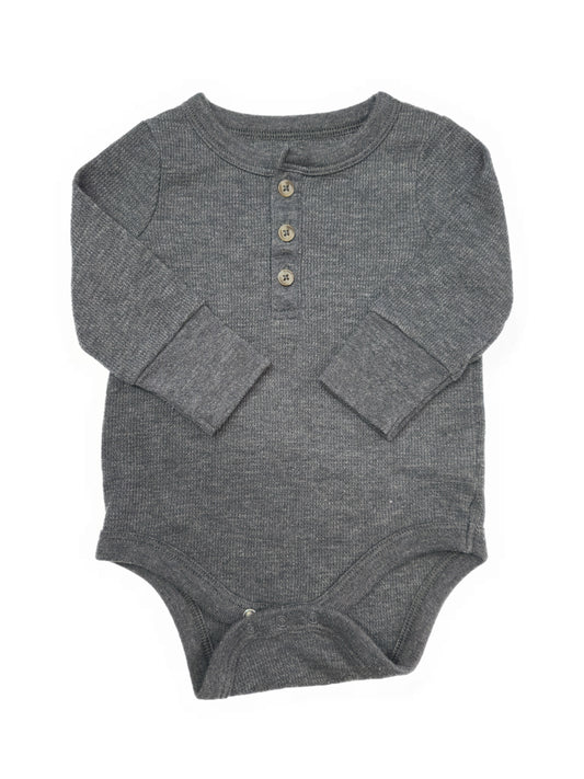 3-6M Cozy long sleeve Bodysuit