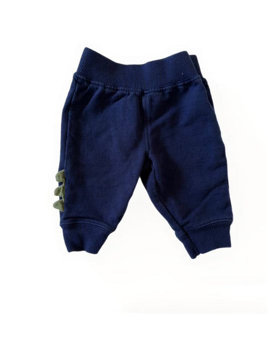 0-3 M side Dinosaur cozy pant