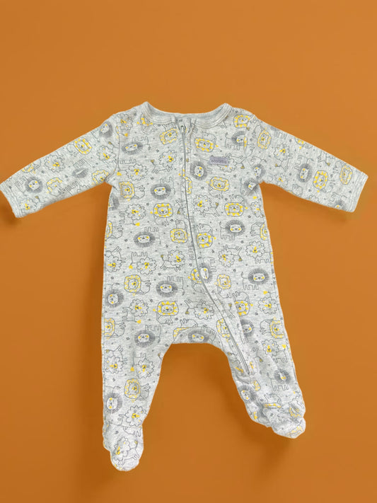 0-3M 2 way zip sleeper
