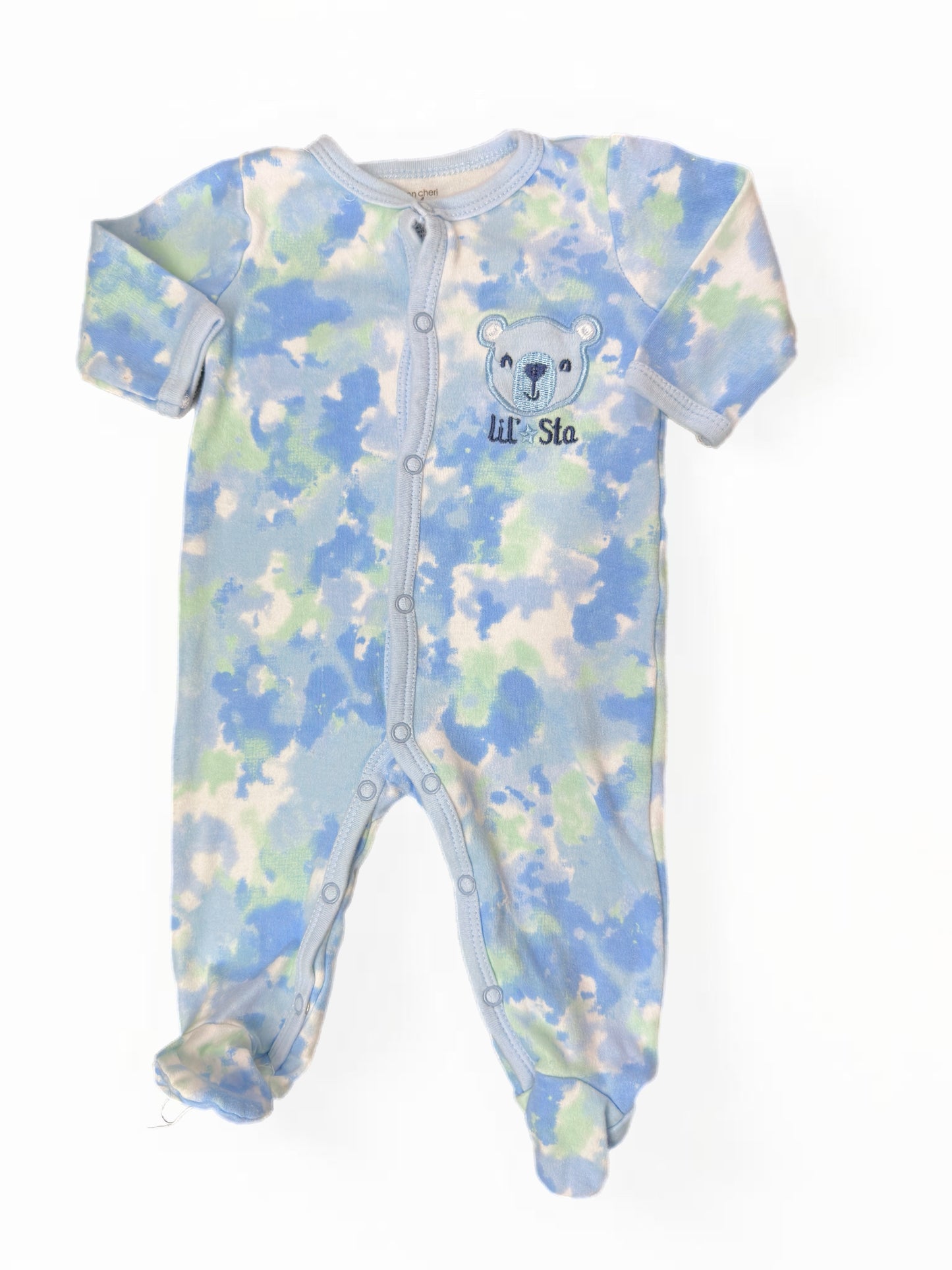 0-3 M lil sister sleepwear