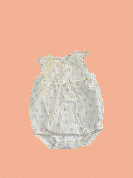 0-3 M baby girl triangle bodysuit