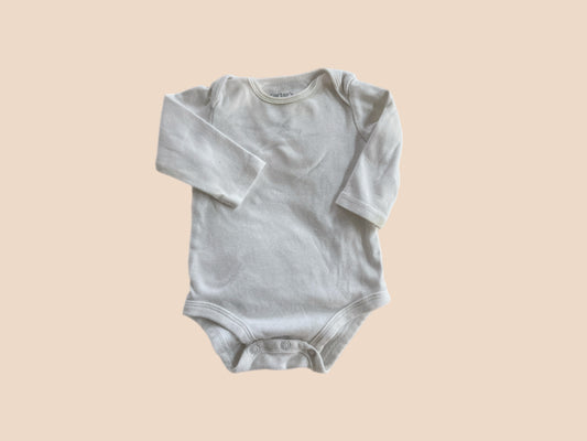 0-3M long sleeve onesie