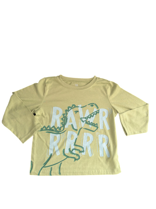 4-5T Dinosaur long sleeve shirt