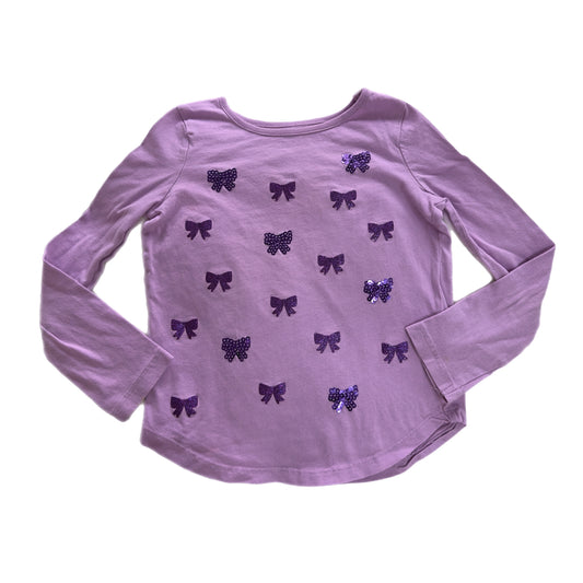 4-5T Bow shirt