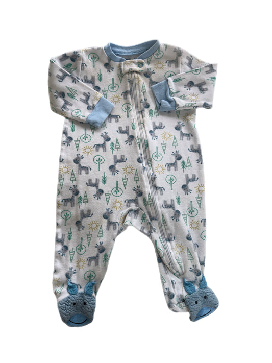 3-6M 2 way sleepwear