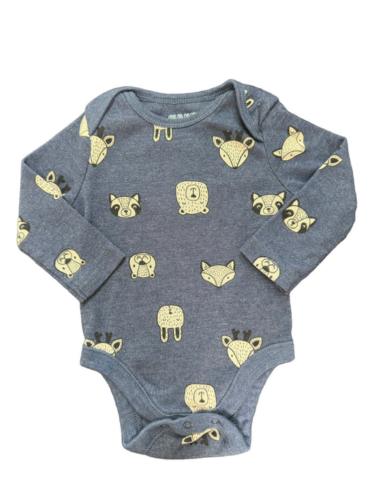 3-6M Long sleeve Bodysuit
