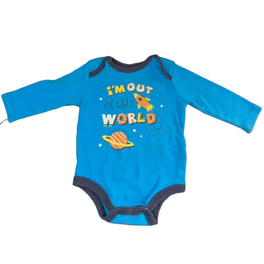 3-6M Fun long sleeve Bodysuit