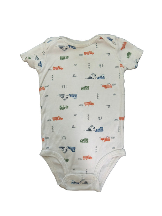 12-18M Excavator onesie