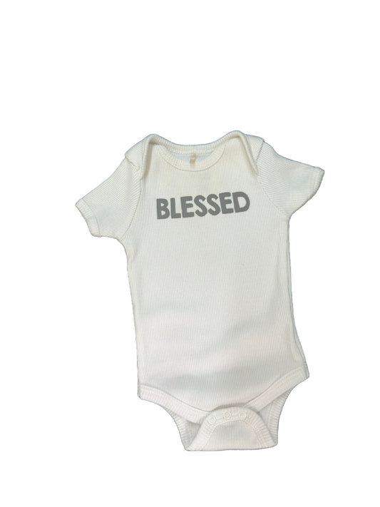 3-6M BLESSED Onesie
